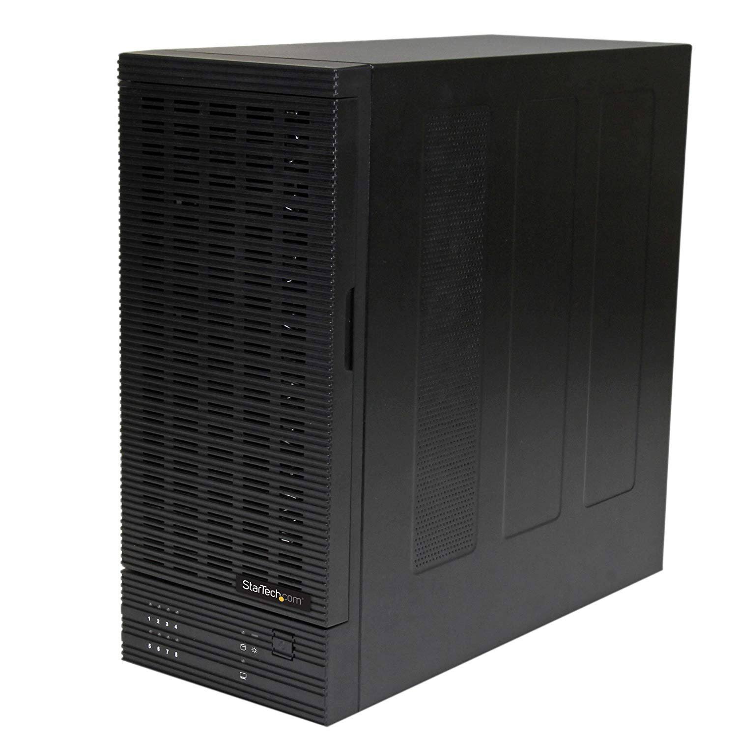 USB 3.0 / eSATA 8-Bay Hot-Swap 2.5/3.5x22 SATA III Hard Drive Enclosure L384857