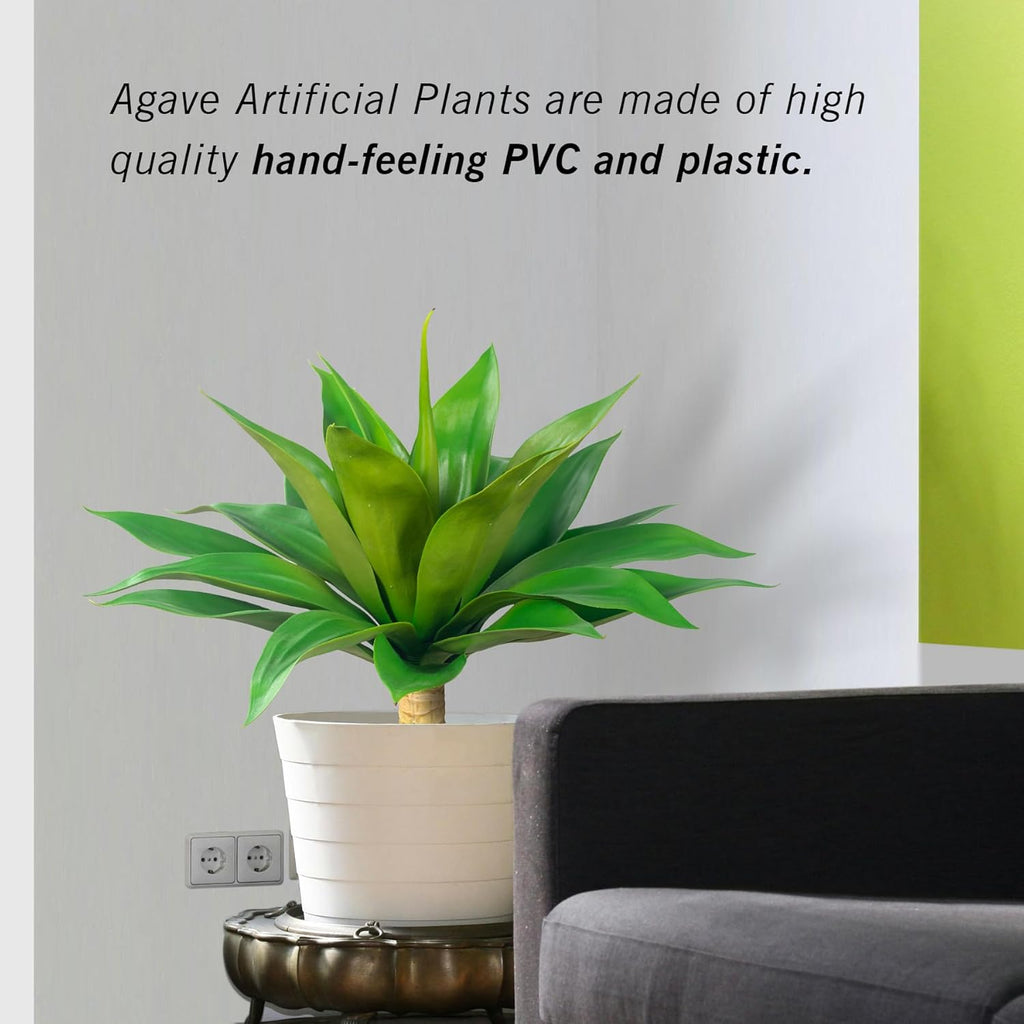 2 Pack 28" UV Resistant Artificial Agave Plants J441