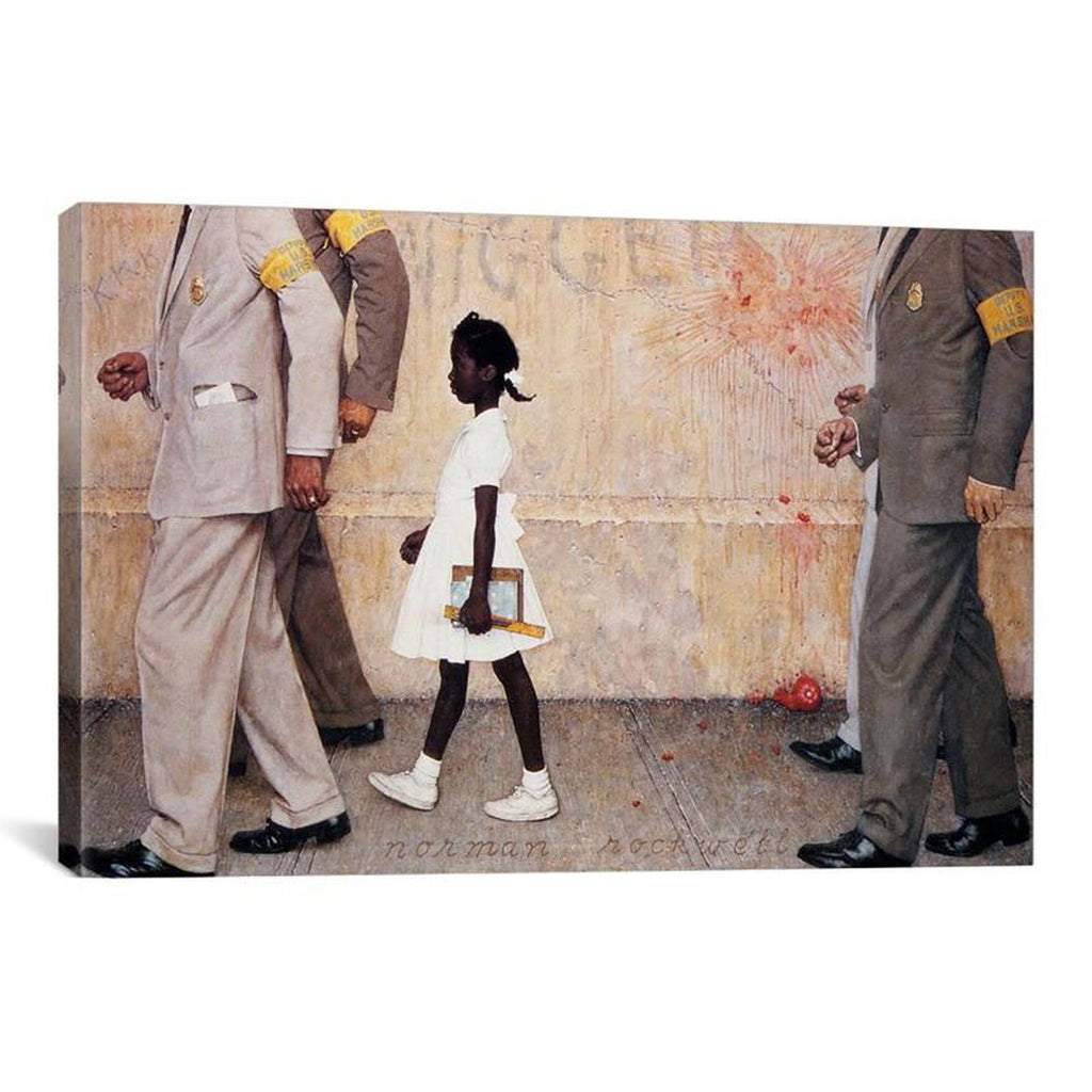 The Problem We All Live with (Ruby Bridges) by Norman Rockwell H386438