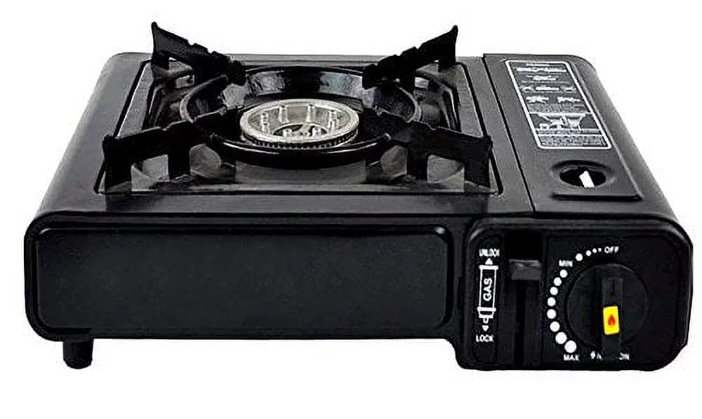 Portable Outdoor Camping Butane Gas Stove Stainless Steel N488395