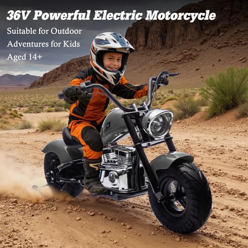 Gray Electric Dirt Bike J582