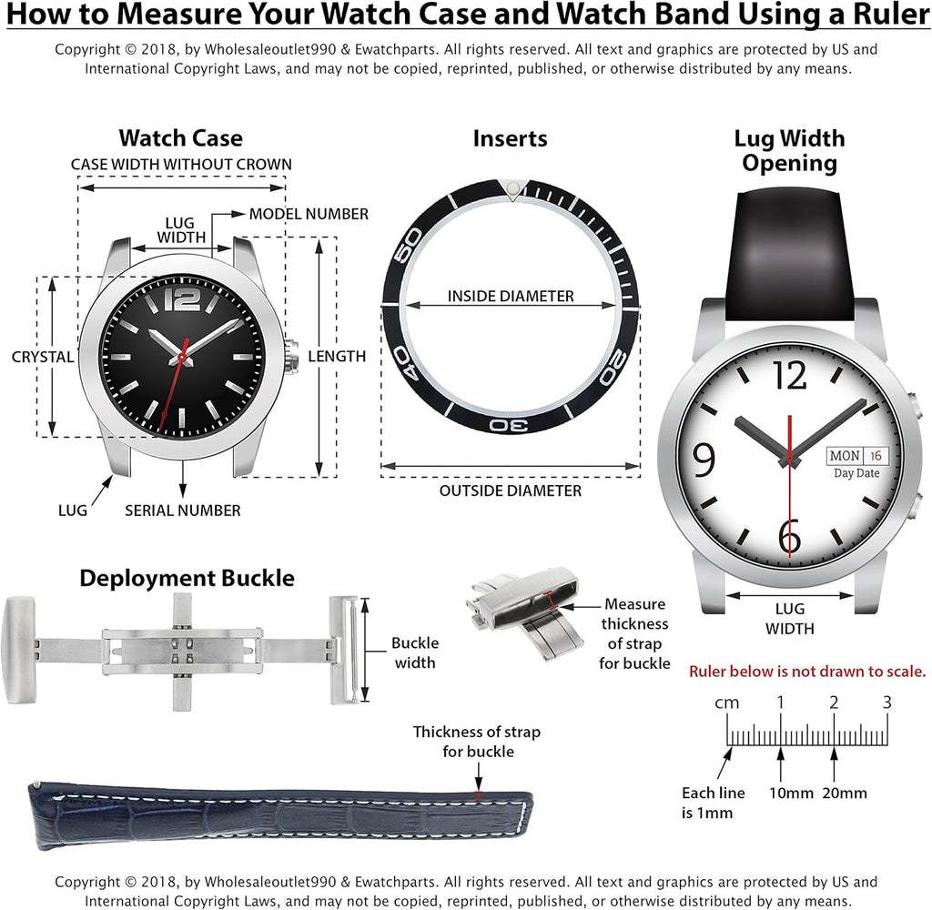 20MM JUBILEE WATCH BAND TWO TON N5964