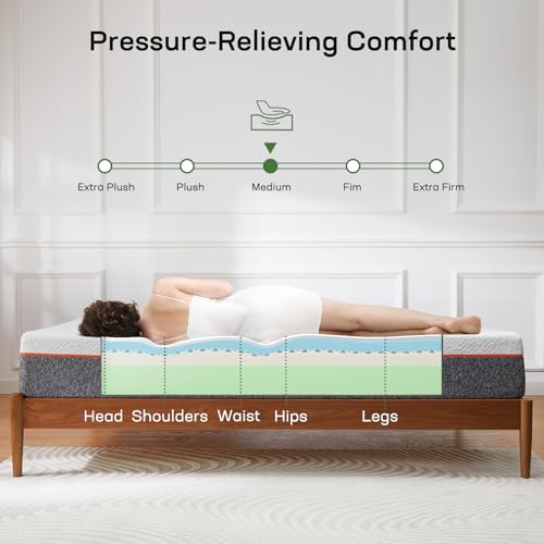 6 Inch Twin Size Cooling Gel Memory Foam Mattress K146675