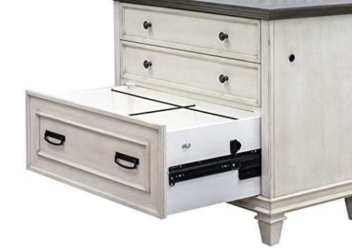 Brown Lateral File Cabinet Y81910