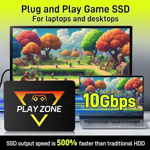 Retro Gaming Console with Built in 16191 Game, 1TB Game SSD T326