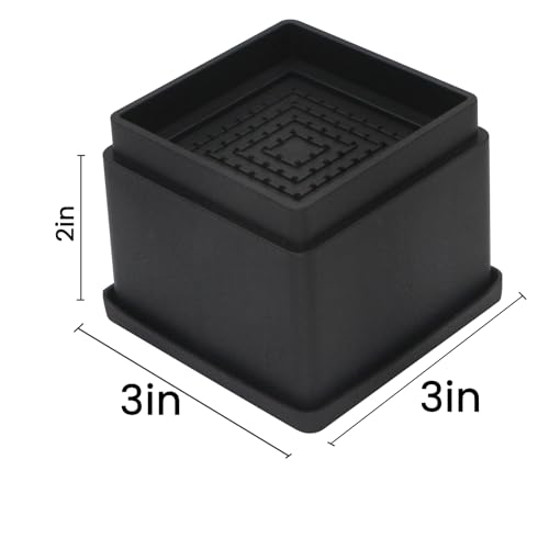 Set of 8 Adjustable Bed Risers 2 inch N104993