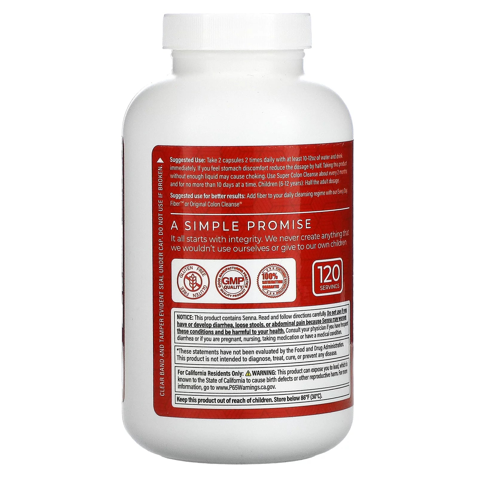 240 Capsules Super Colon Cleanse I9208