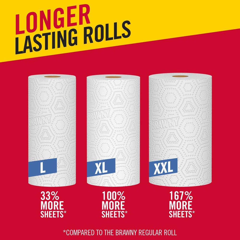6 Large Rolls Full Sheet Paper Towels L93530