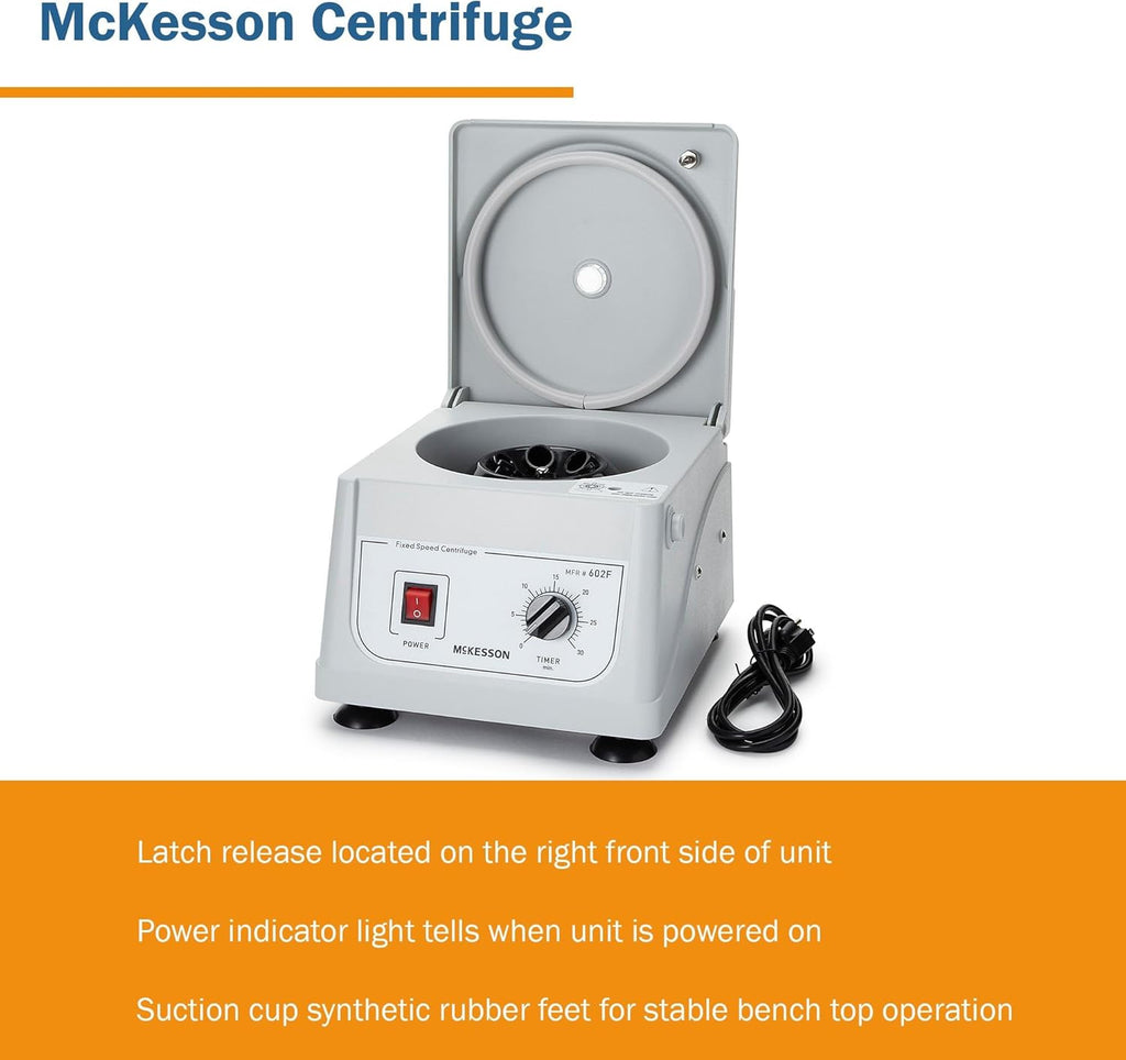 Centrifuge Machine, Fixed Speed 3400 RPM, 6 Place Fixed Angled Rotor I702