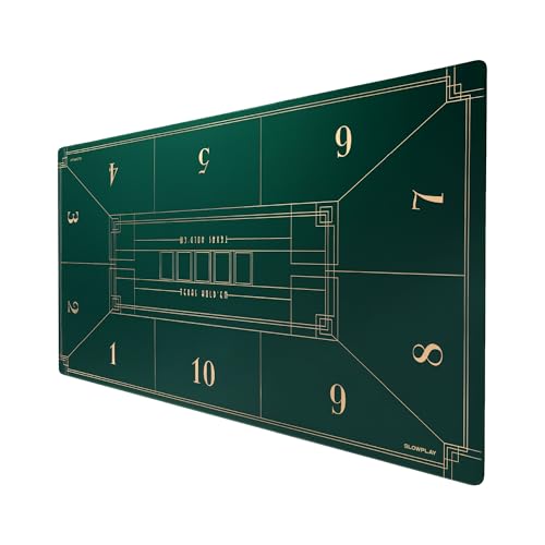94 x 47 Inch Portable Poker Table Top with Carrying Bag H654607