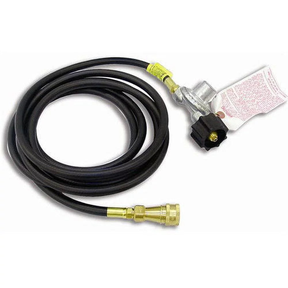 12 Foot Propane Gas Heater Adapter Hose with Regulator B8339