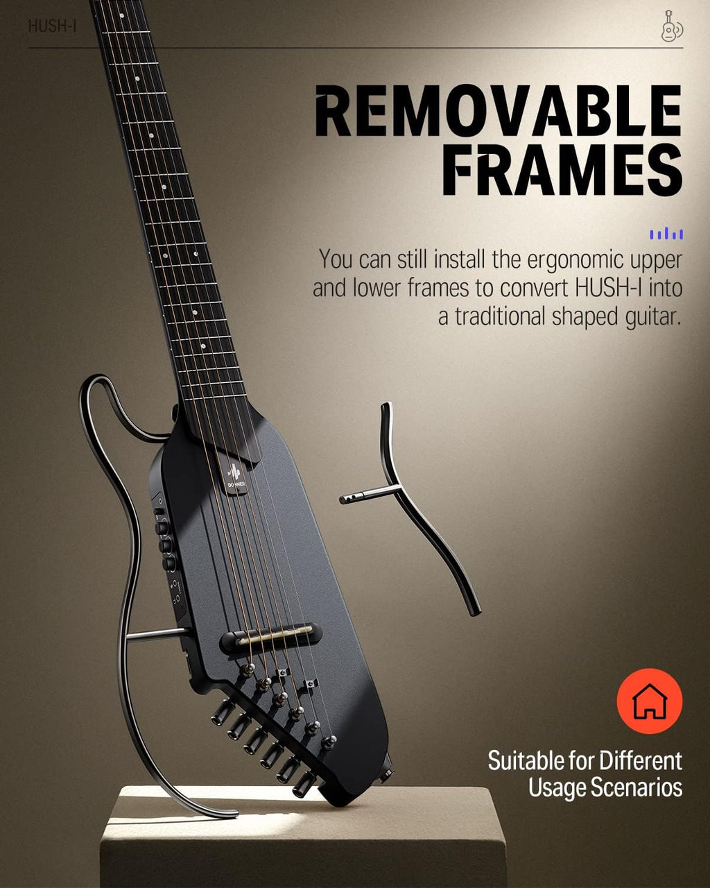 Portable Acoustic Guitar K7340