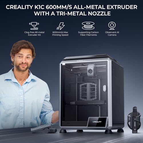 3D Printer with AI Camera 300°C Printing Support Carbon Fiber Filaments G39152