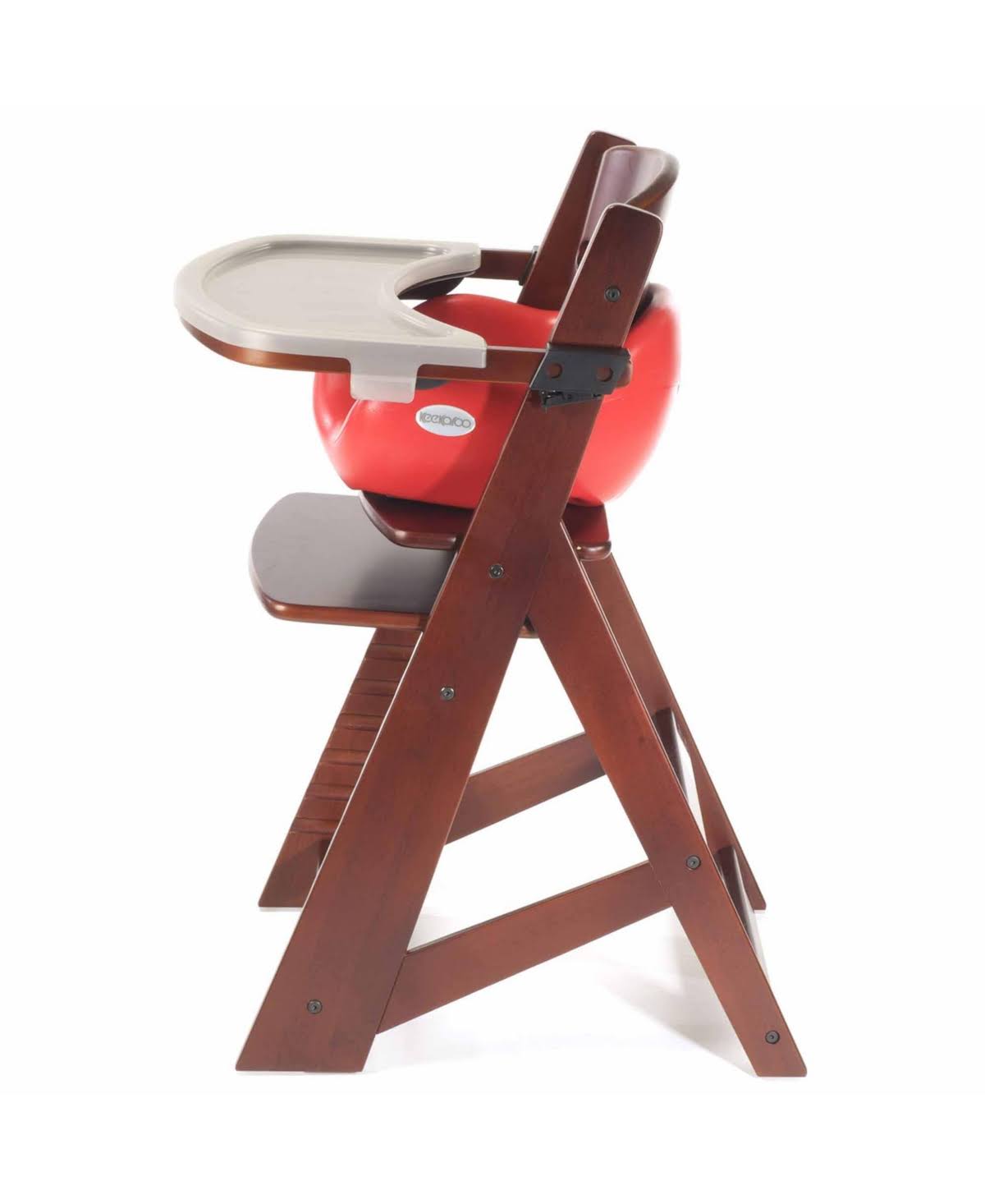 Height Right High Chair Espresso with Infant Insert and Tray N17281