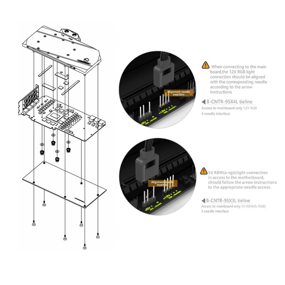 Copper Water Cooling GPU Water Block for RTX 3090 RTX 3080 T137113