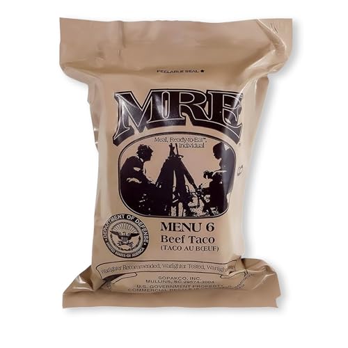 2018 US Military MRE Complete Meal (Chili Macaroni) W894