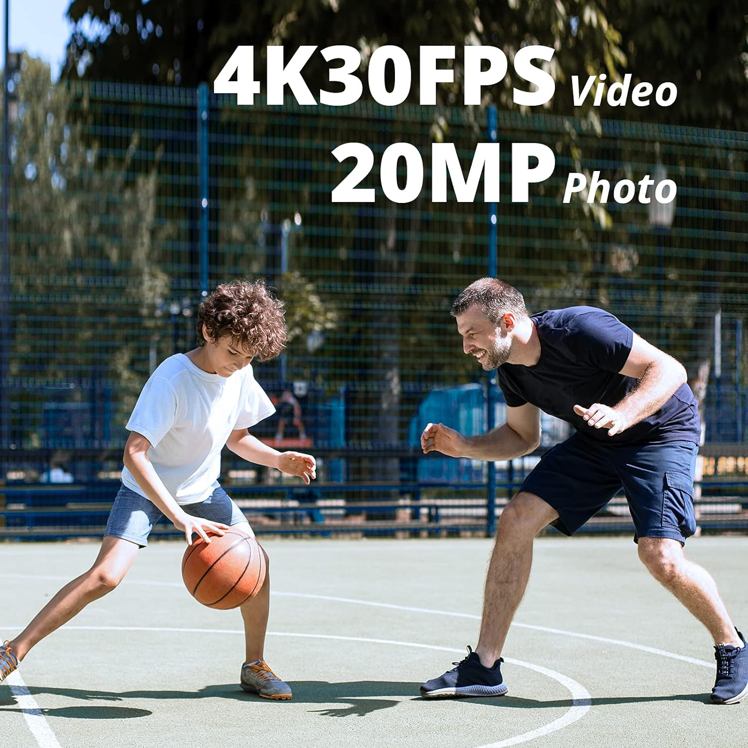 4K30FPS Action Camera with Touch Screen A79429