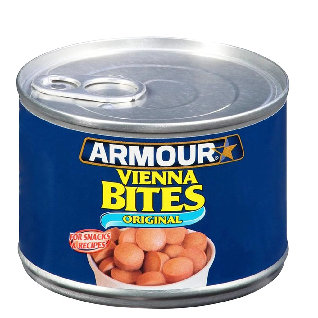 Armour Star Vienna Sausage Bites, Original Flavor, Canned Sausage, 10 OZ (Pack of 12) N840099