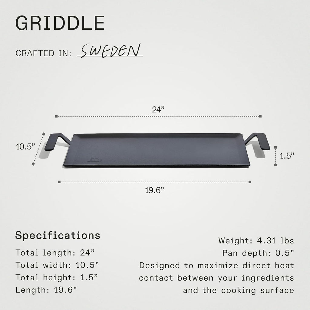 Carbon Steel Griddle Y58493
