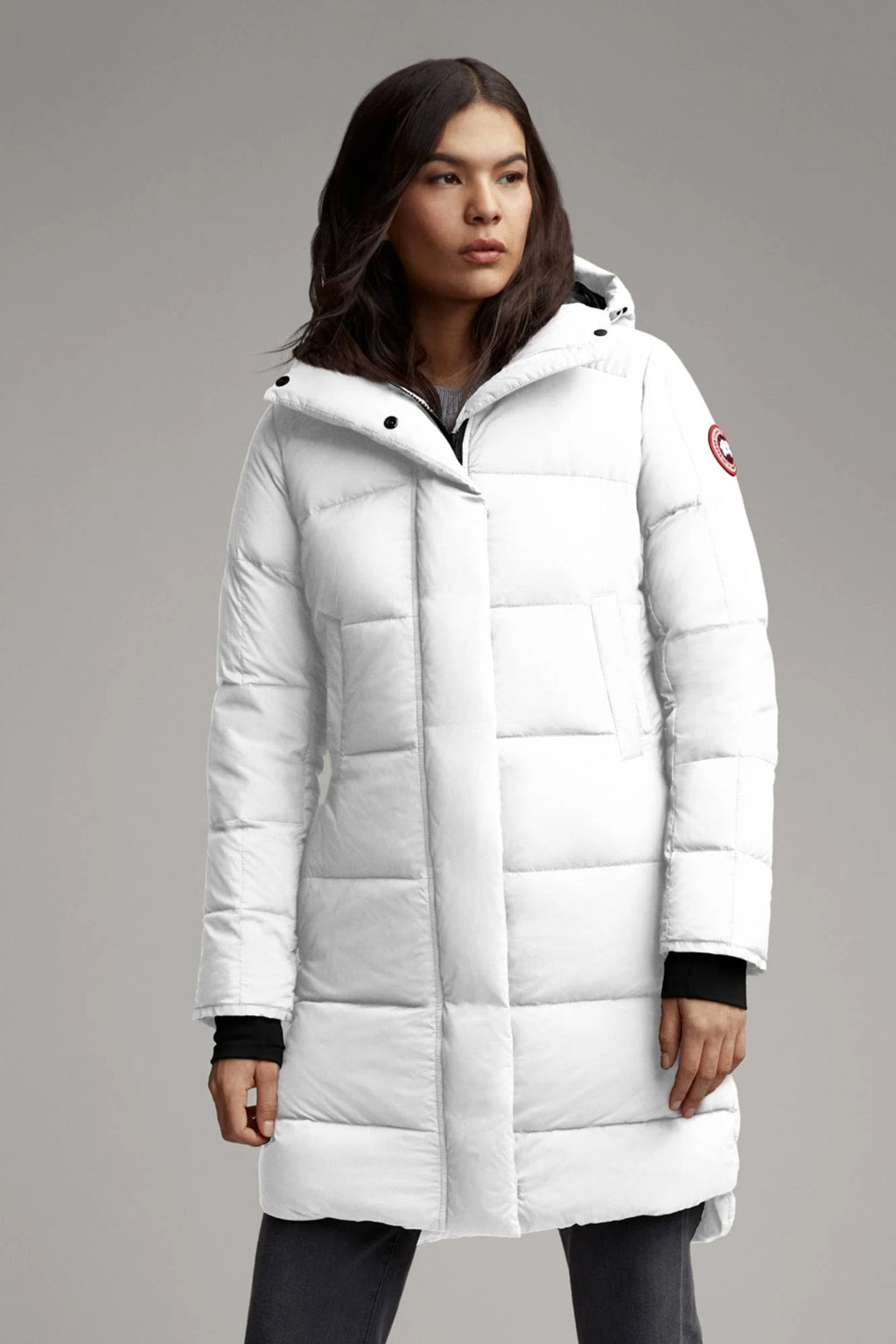 Northstar White Women Coat J76025
