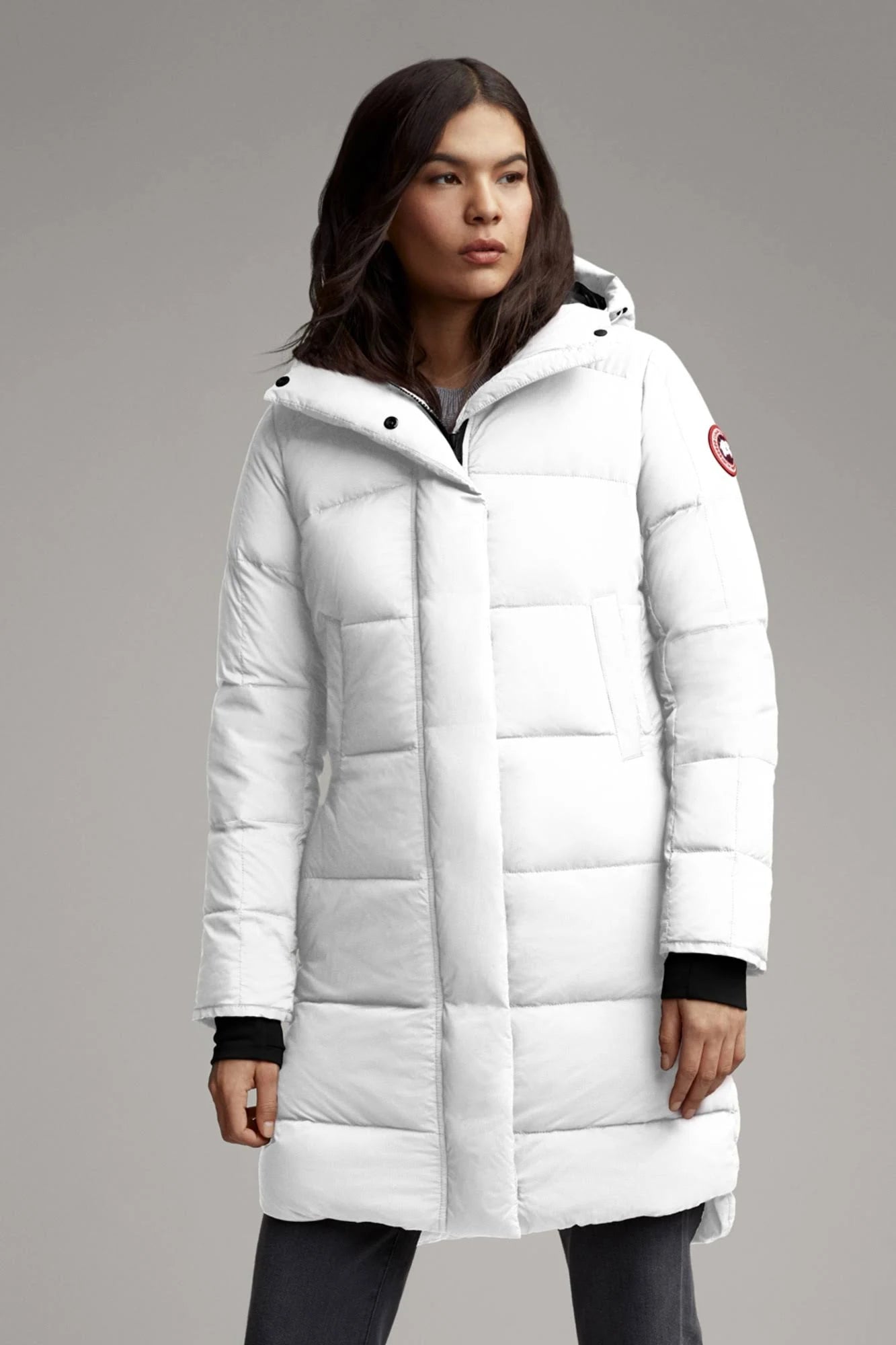 Northstar White Women Coat J76025