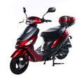 50cc Gas Moped Scooter Street Bike (Burgundy) U277