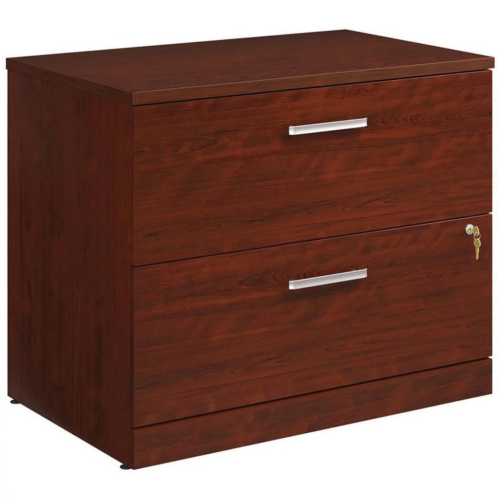 Engineered Wood Lateral Filing Cabinet in Classic Cherry W3392
