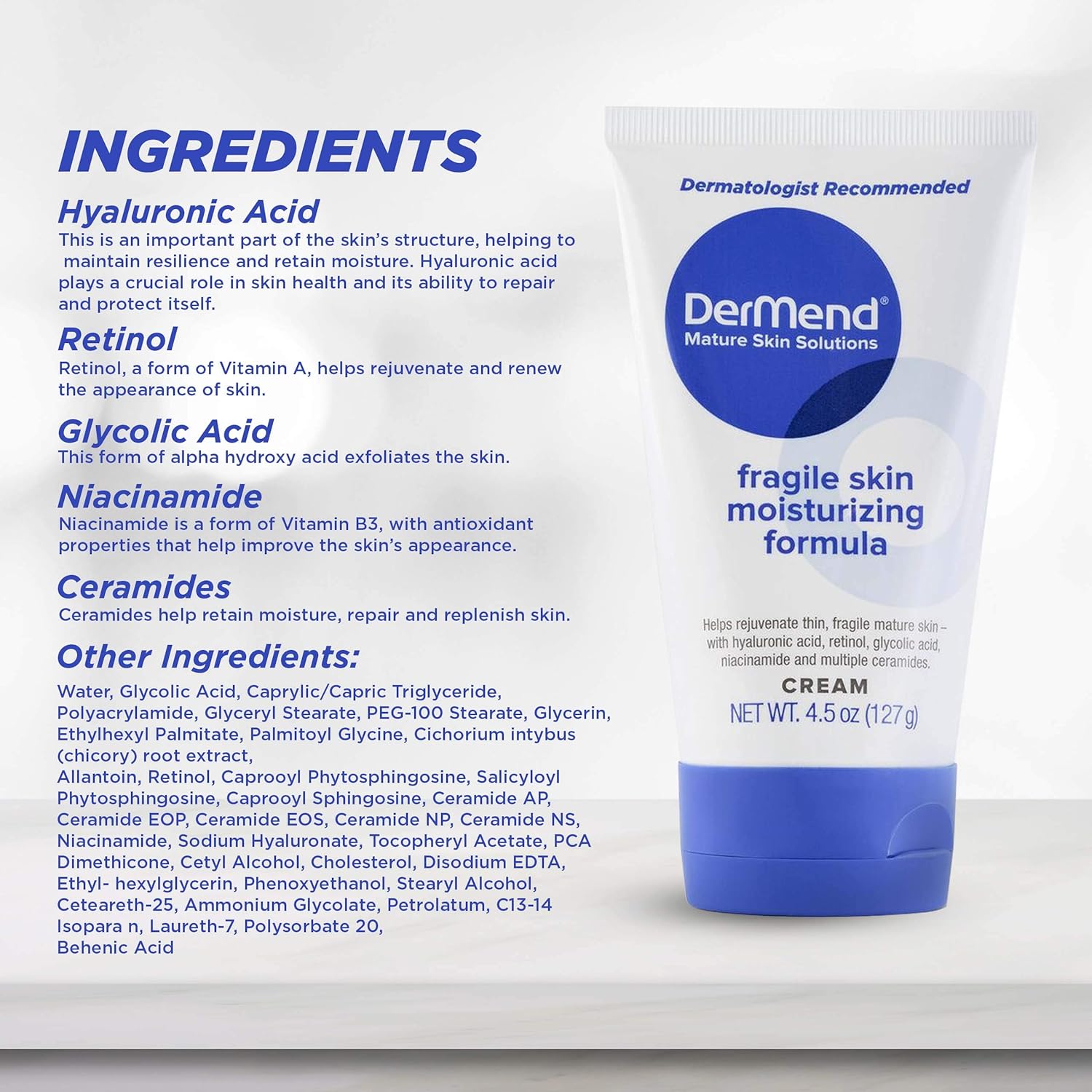 Fragile Skin Moisturizing Cream 4.5 Oz T3374