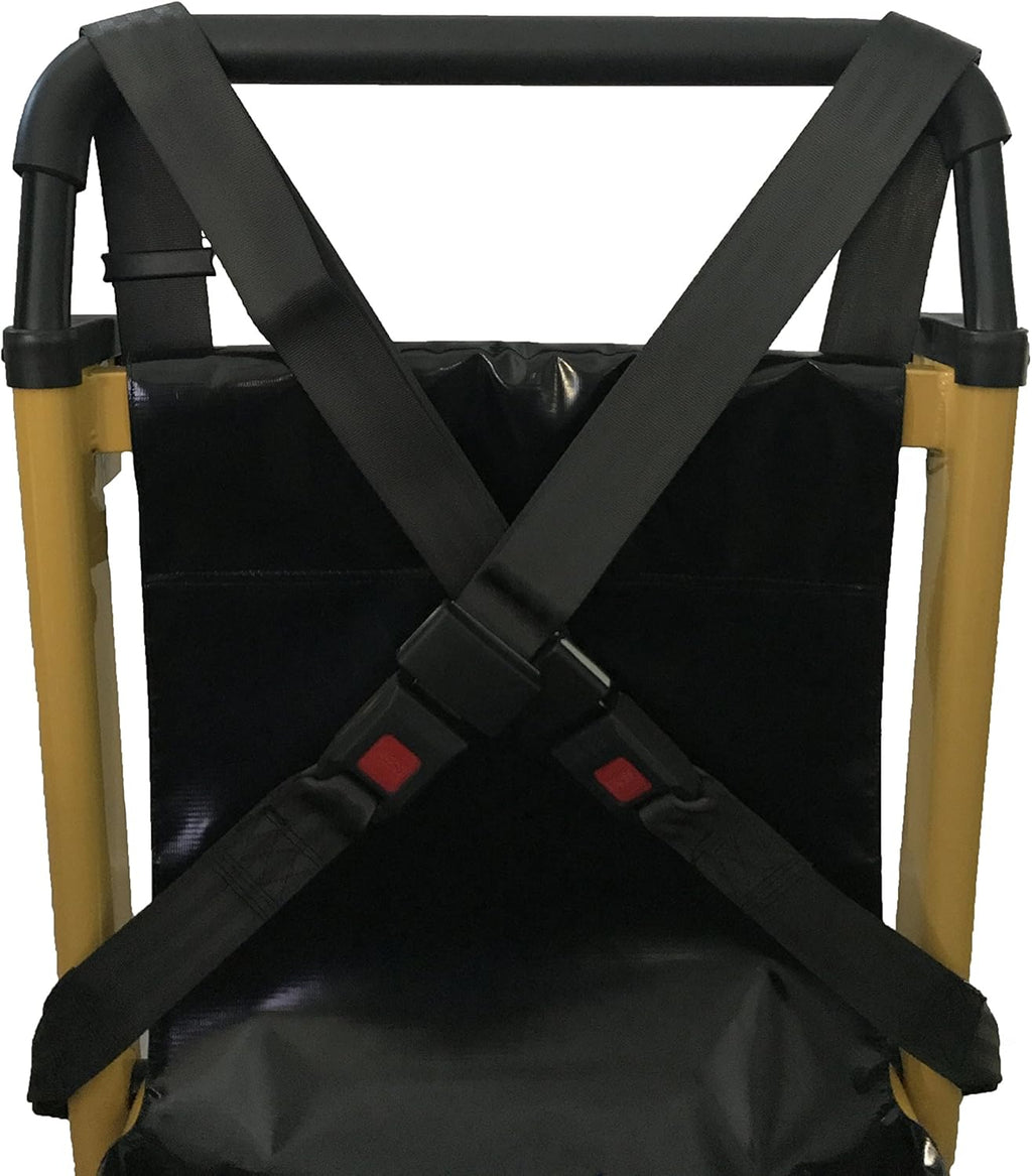 Yellow 2-Wheel Folding Stair Chair P19405