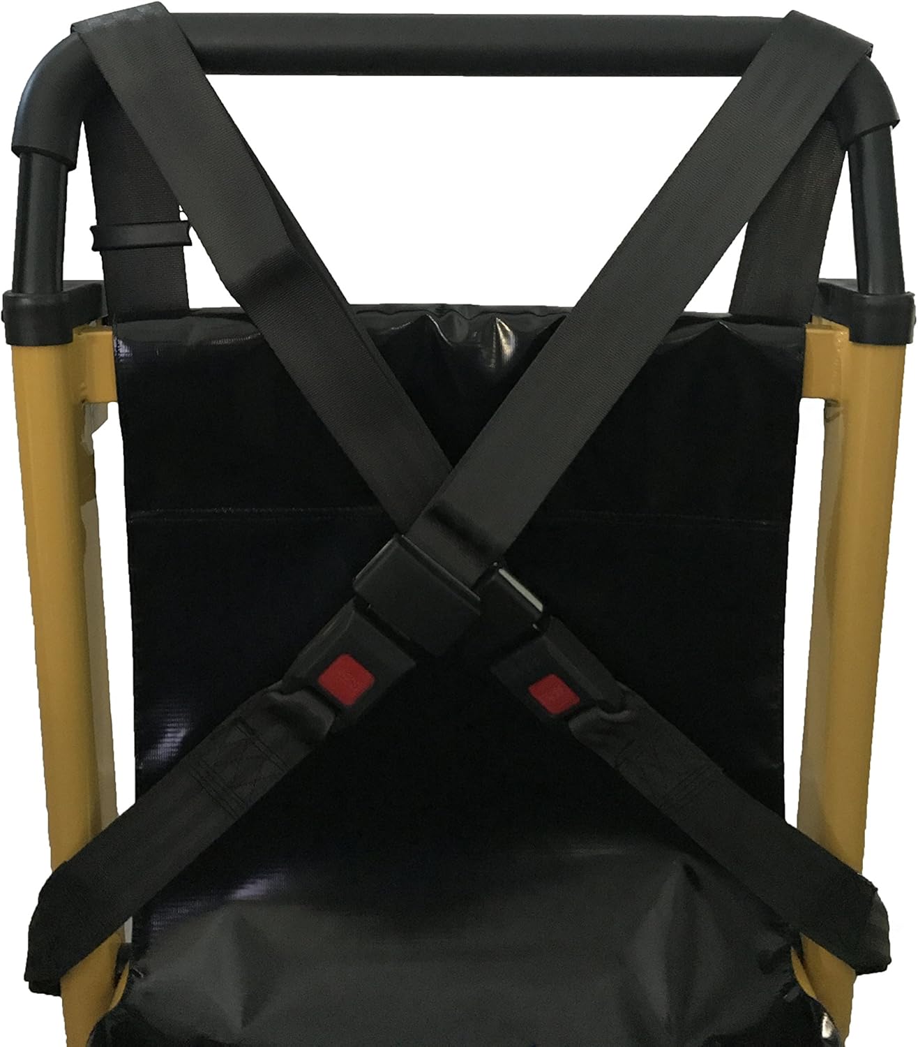 Yellow 2-Wheel Folding Stair Chair P19405