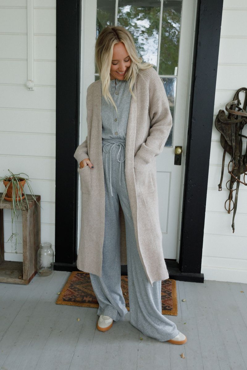 Bennett Cardigan - Oatmeal
