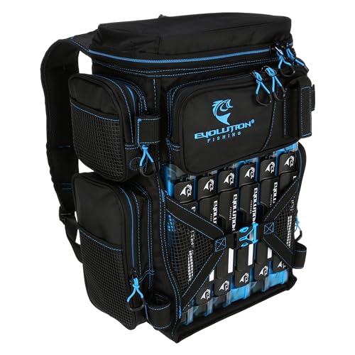Seafoam 3600 Size Heavy Duty Fishing Tackle Backpack with 6 Trays Y331