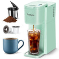 Mini Compact Single Serve Coffee Maker for K Cup and Ground L5153