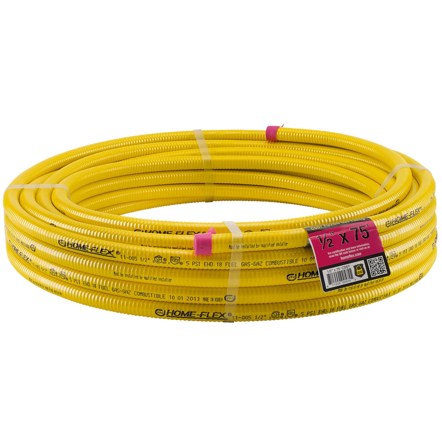 Flexible GAS Tubing 1/2x22 x 75 Z68905