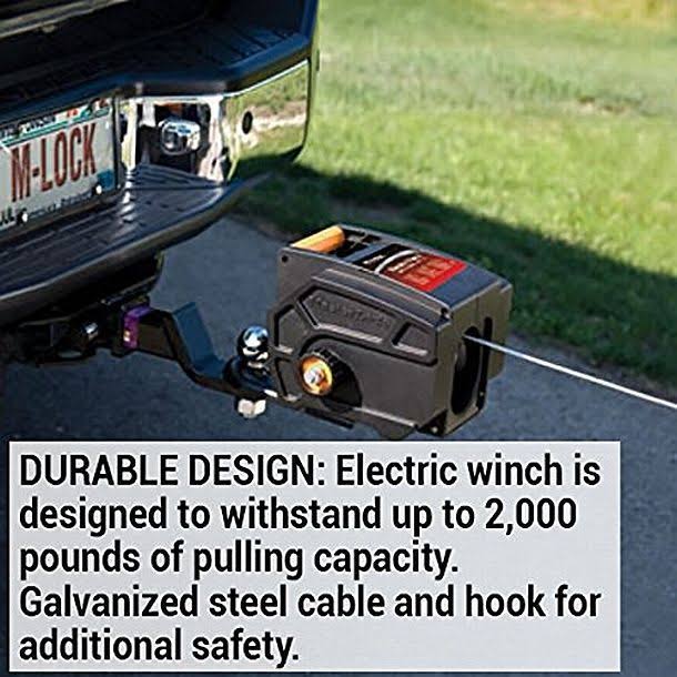 12-Volt DC Electric Winch R182501