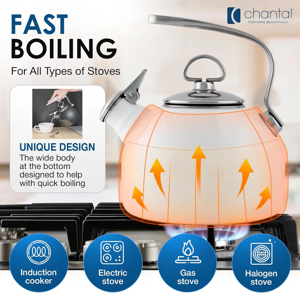 1.8 QT Food Grade Pure Copper Teakettle M217