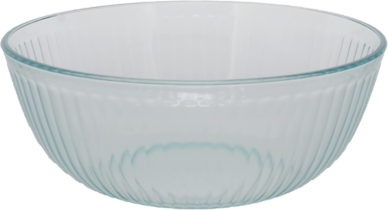 4.5qt Glass Mixing Bowl with Blue Lid G74079