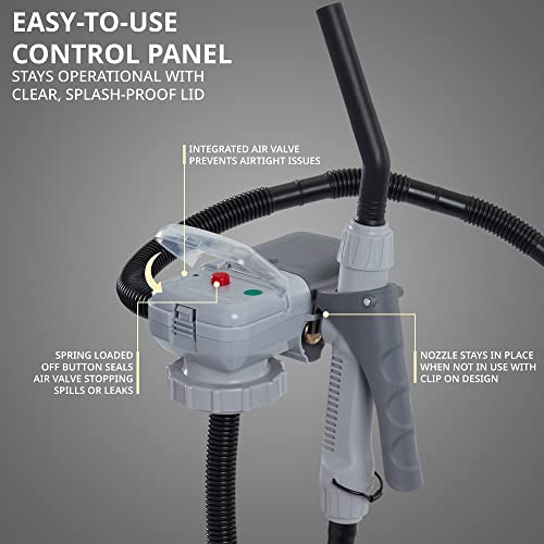 Automatic Fuel Transfer Pump, Battery Powered, Portable Liquid Pump O812