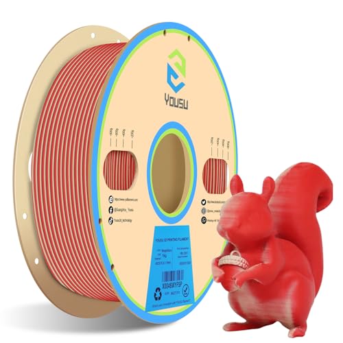 Dual Color Wood PLA Filament 1.75mm 1KG P744
