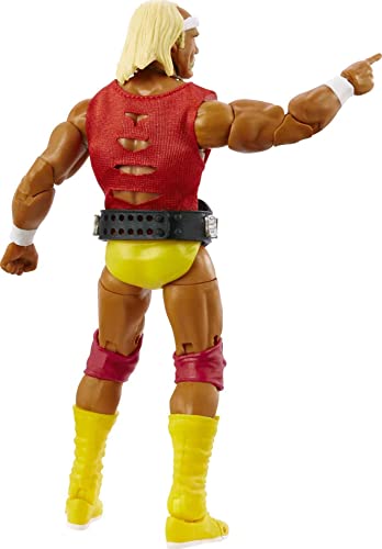 WWE Ultimate Edition Action Figure & Accessories Set, 6-inch Collectible with 30 Articulation Points, Swappable Pieces & Entrance Gear A15864