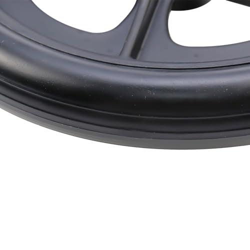 5" Black Wheel Replacement with Screws & L-Wrench C3618