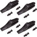 4pc Bucket Teeth Set with Bolt Nut Y354281