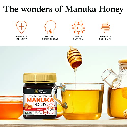 Manuka Honey MGO 850+ UMF 20+ Raw Organic 250g F257
