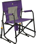 Purple Black Mesh Rocker Chair Y88969