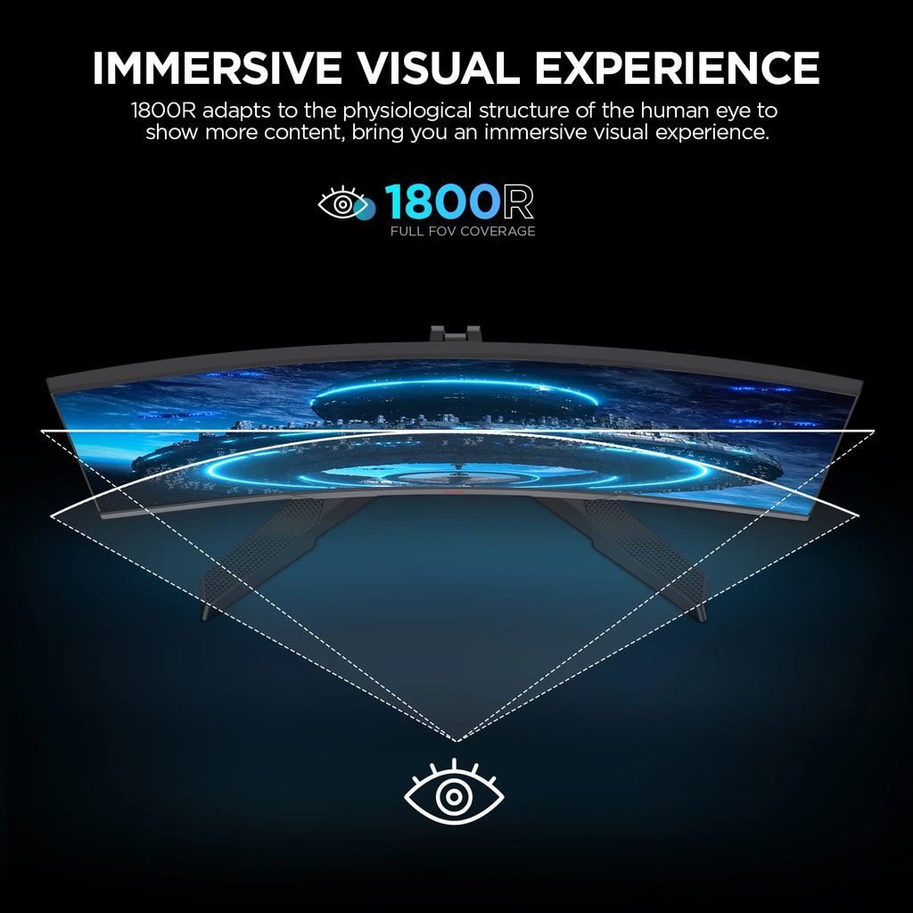 24 inch FHD 1080P VA Gaming Monitor, 165Hz, 1ms X972497