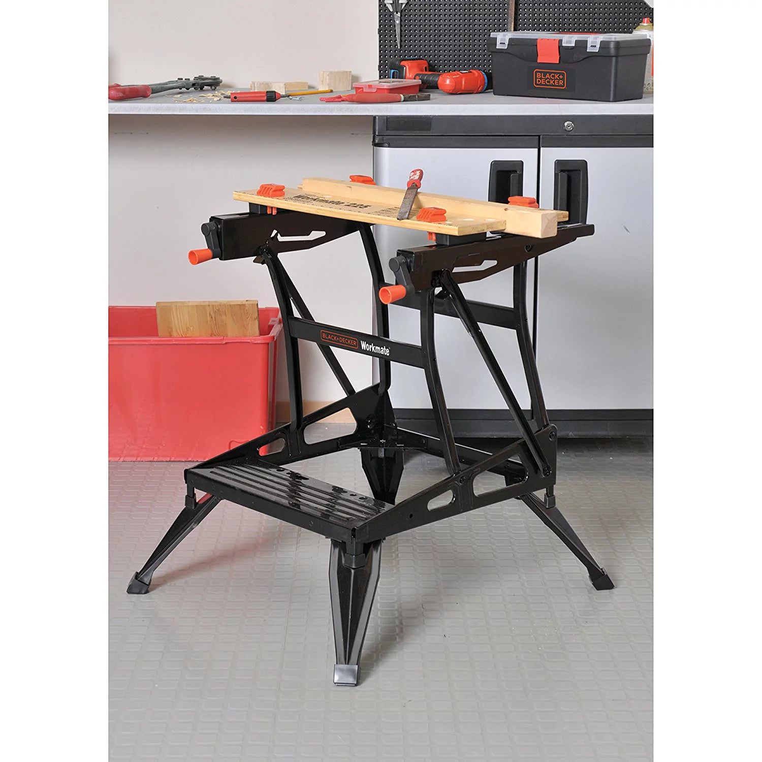 Portable Work Center and Vise A684