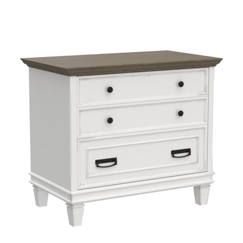 Brown Lateral File Cabinet Y81910