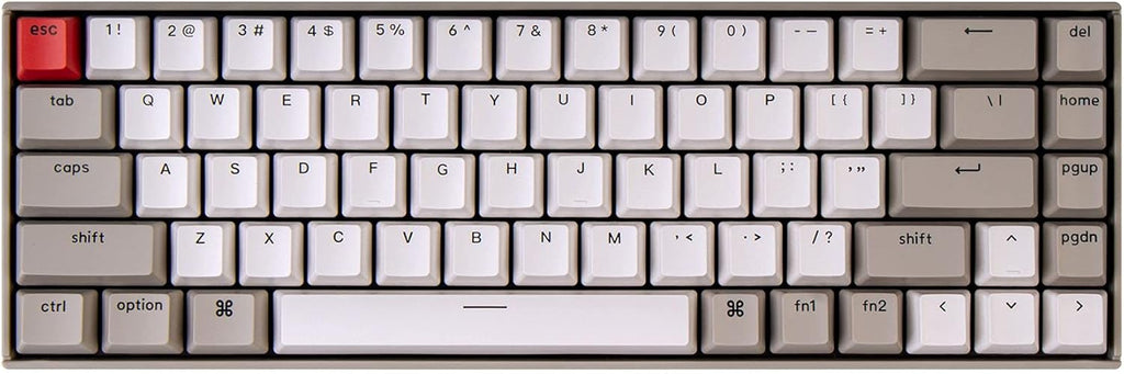 68-Key Wireless Mechanical Keyboard with Bluetooth and Type-C E9571
