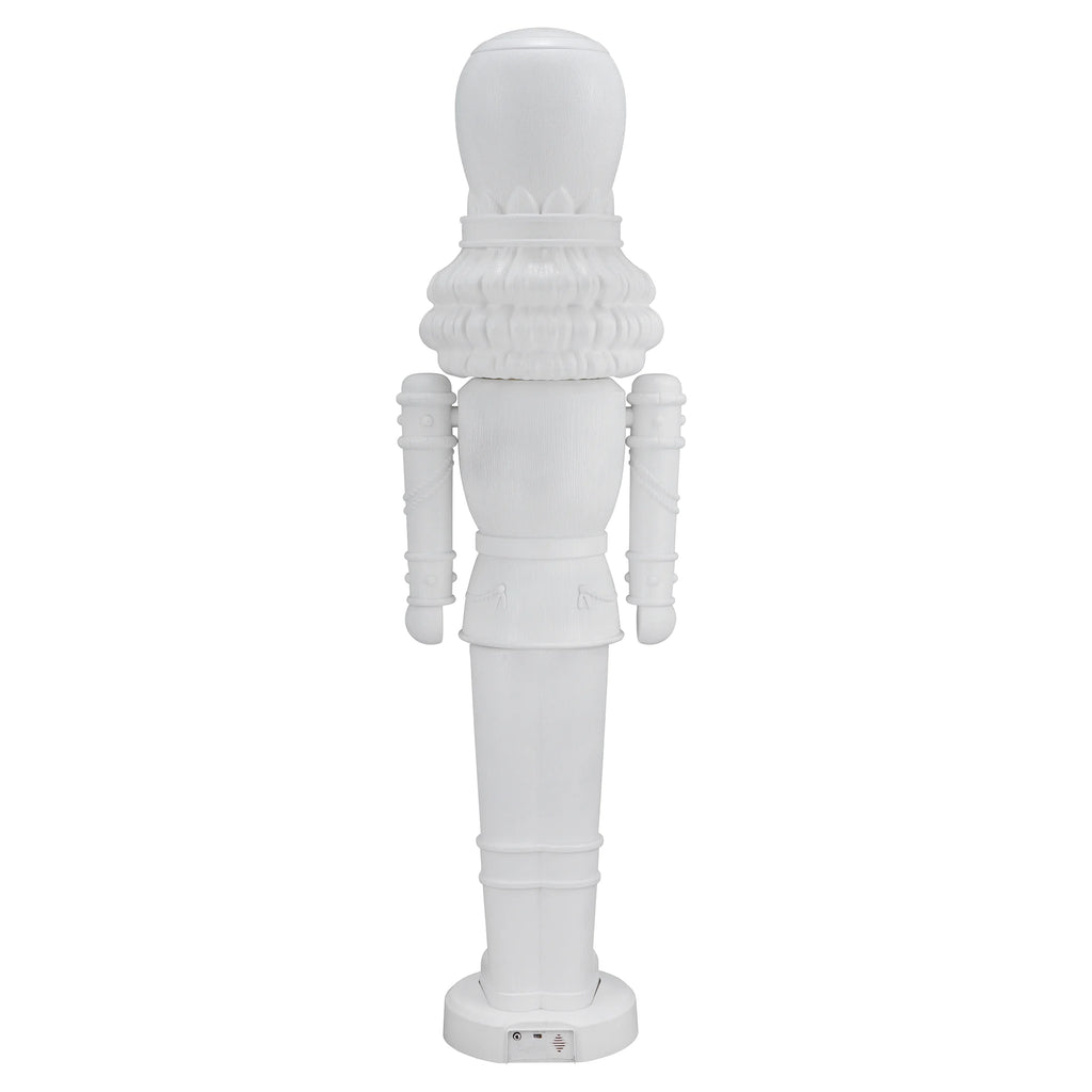 White 75" Nutcracker Christmas Decoration W628623
