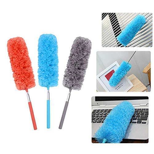Grey Telescopic Microfiber Duster Z975038